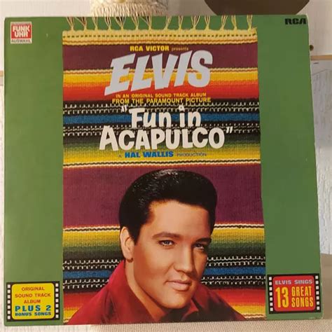 Elvis Presley Fuln In Acapulco Disco De Vinil Lp Alemão