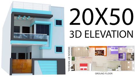 X House Plan With D Elevation By Nikshail Youtube