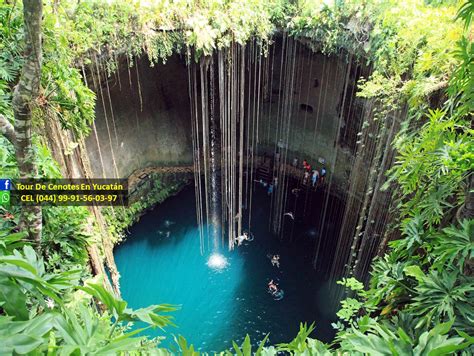 LOS CENOTES DE YUCATAN: CENOTE IK KIL