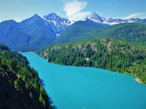 Ross Lake 1 A View Of Ross Lake At An Overlook Along The N Flickr