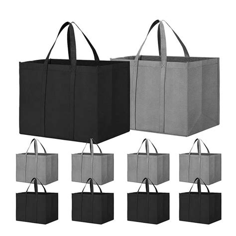 Reusable Grocery Bags 10 Pack 35L Reusable Shopping Bags For Kitchen