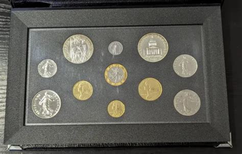 Monnaie De Paris Coffret Fdc Fleurs De Coins Pi Ces Eur