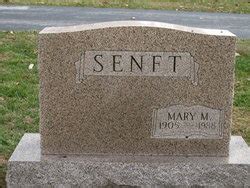 Mary Mandilla Senft M Morial Find A Grave