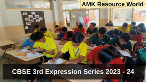 Cbse Rd Expression Series For The Academic Session Launched