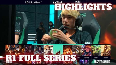 Rge Vs Msf All Games Highlights Round Lec Spring Playoffs