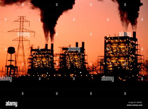 electrical power generating plant stock photo alamy