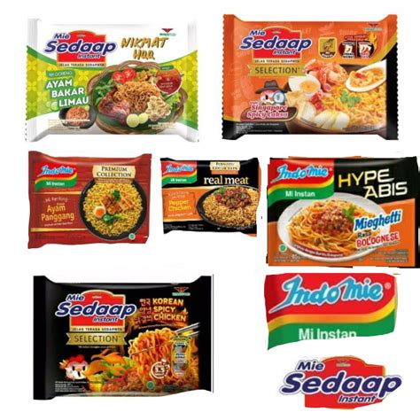 Jual INDOMIE INDOMIE PREMIUM INDOMIE MIEGHETTI MIE SEDAAP MIE