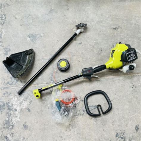 Ryobi 2 Stroke 18” 25cc Straight Shaft Gas String Trimmer Ry253ss Full Crank Ebay