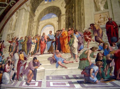 The School Of Athens Raffaello Sanzio Da Urbino Better Kn Flickr