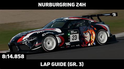 Gran Turismo Sport Daily Race Lap Guide Nurburgring H Toyota Gr