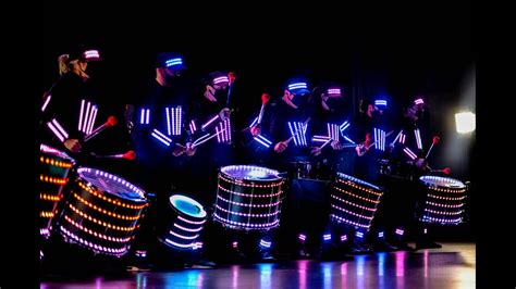 Led Drummers Performance Youtube