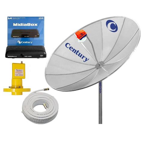 Parabolica Digital 170 Tela Receptor Digital Midia Box B3 Hd E