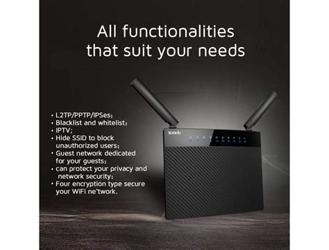 Tenda AC9 AC1200 Smart Dual Band Gigabit WiFi Router AC9 Digitalpromo