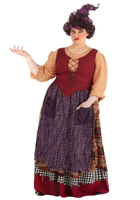 Plus Size Hocus Pocus Mary Sanderson Women's Costume - 25% off!