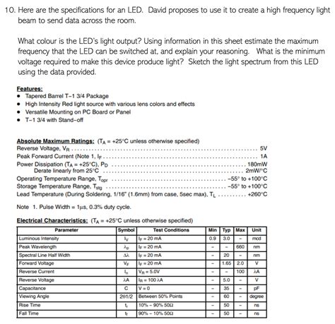 Answered 10 Here Are The Specifications For An… Bartleby