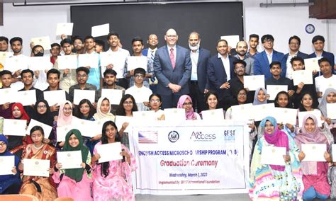 One Hundred Students From Dhaka And Sylhet Graduate From U S Embassys