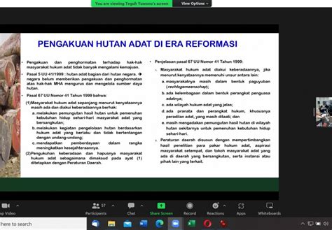 Seminar Nasional Memperkuat Tata Kelola Dan Pemanfaatan Hasil Hutan