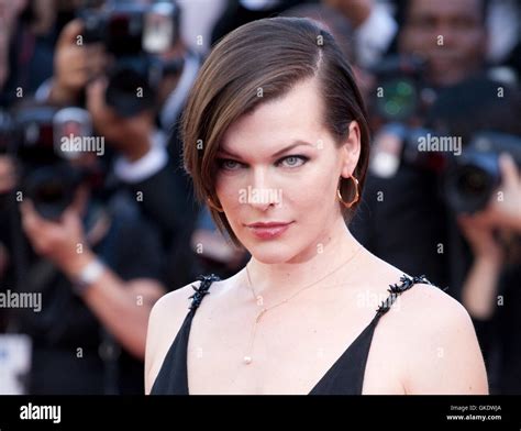 Milla Jovovich At The Gala Screening For The Film The Last Face At The