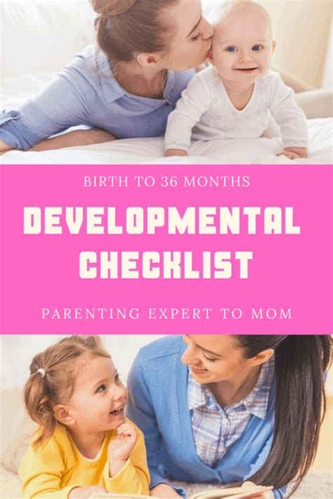 The Complete Developmental Milestones Checklist For Infants And Toddlers