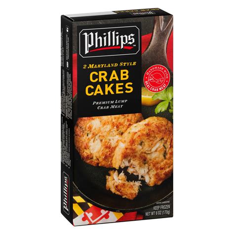 Phillips Crab Cakes Seafood Restaurants Maryland Style 6 Oz Shipt