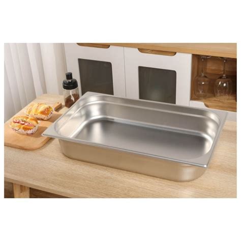 Bac Gastronorme GN 1 1 Inox 14 L Profondeur 100 Mm Fourniresto