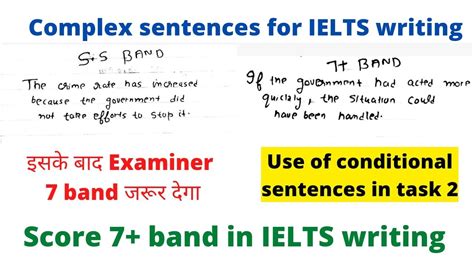 Complex Sentences For Ielts Writing Score Band Easily June