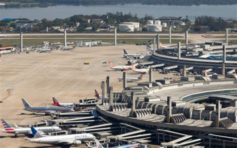 Um Apag O Atingiu O Aeroporto Do Gale O