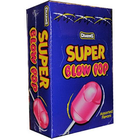 Charms Super Blow Pops Assorted Flavors 4 48 Each