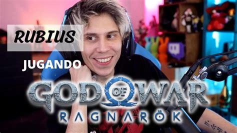 RUBIUS JUGANDO GOD OF WAR RAGNAROK YouTube