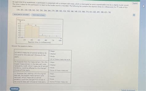 Solved On Each Trial Of An Experiments Participant Is Print Chegg