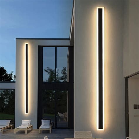 Applique Murale Led Imperm Able Conforme La Norme Ip Design Moderne