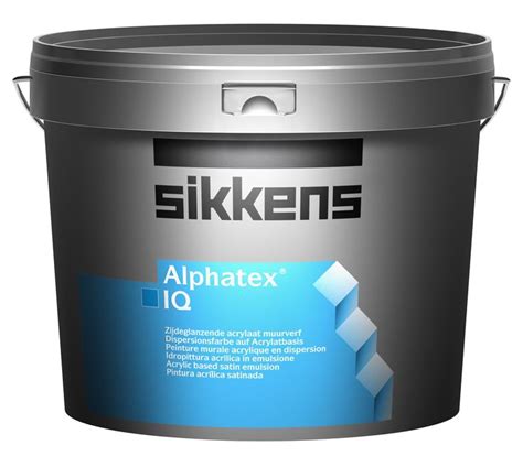 Alphatex IQ Is Een Schrobvaste Zeer Goed Dekkende Binnen Buitenmuurverf