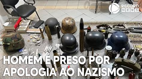 Homem é preso por apologia ao nazismo YouTube