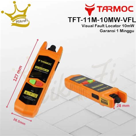 Jual Tarmoc Rechargeable VFL Senter Laser Fiber Optic 10mW 30mW