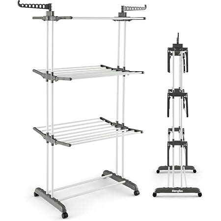 Innotic Clothes Drying Rack 4 Tier Foldable Standing Garment Dryer