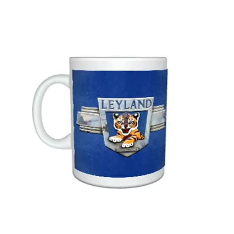 LEYLAND ROYAL TIGER Cub Vintage Coach Bus Emblem Badge Photo Mug