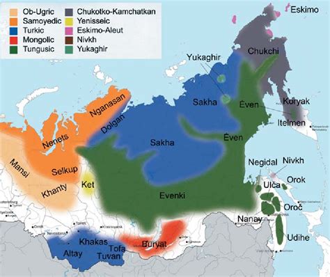 Figure 1 From The Languages Of Siberia Semantic Scholar