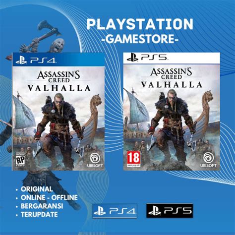 Jual Assassins Creed Valhalla Ps4 And Ps5 Digital Ps4 Offline Kota