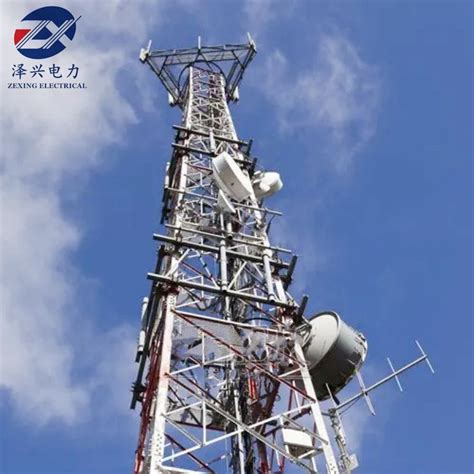 Leg Triangle Cell Angle Lattice Galvanized Steel Telecom