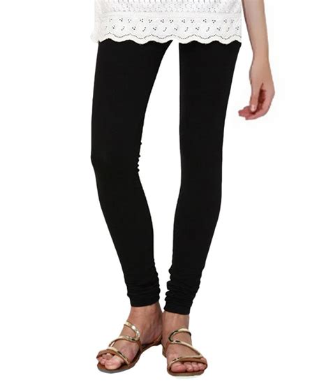 Vcraft Black Cotton Leggings Price In India Buy Vcraft Black Cotton Leggings Online At Snapdeal