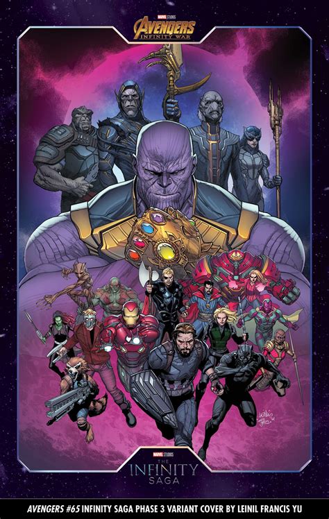 Marvel Celebrates The MCU S Infinity War Endgame In New Variant Series