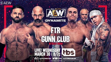 FTR Vs The Gunn Club Tag Team Match AEW Dynamite 130 WWE 2K22