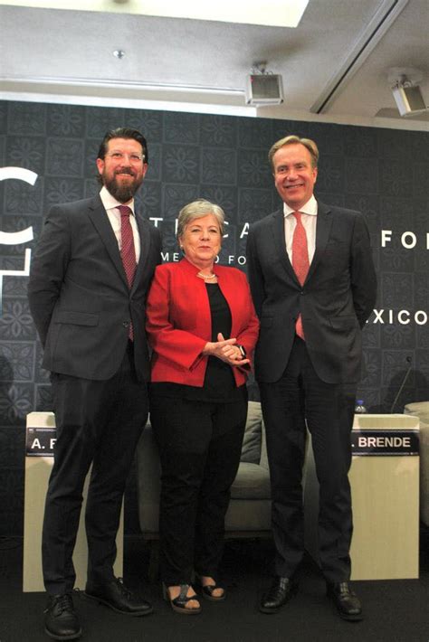 Canciller Alicia B Rcena Participa En El North Capital Forum