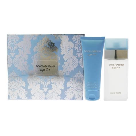 Set De Perfume Dolce And Gabbana Light Blue Dama Eau De Tolilette 2