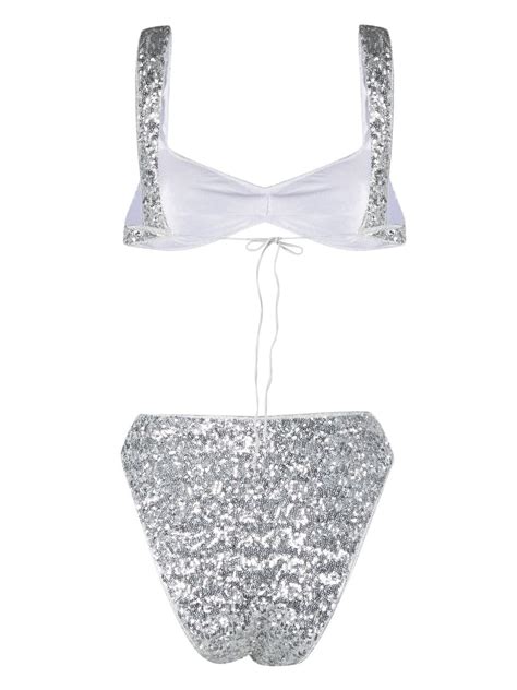 Oséree sequin embellished Bikini Set Farfetch