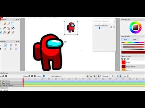 Como Hacer La Animacion De Among Us En Pencil 2D Con Solo 4 Fotogramas