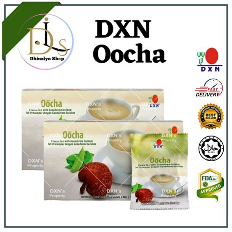 DXN Oocha A Premix Of Oolong Tea Powder 30g X 12 Sachets Per Box