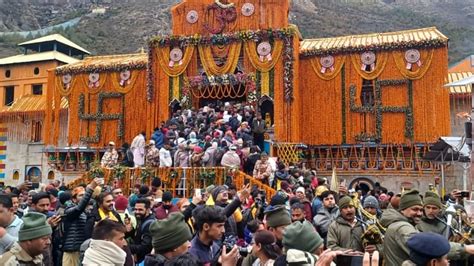 Badrinath Dham Portals Open Today All Update Uttarakhand Char Dham