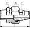 Hydraulic Fitting Mmr G Fg Inox Screw In Stainless Steel Union