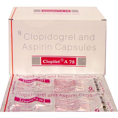 Clopidogrel 75mg Capsule M Care Exports Pharmaceutical Exporter